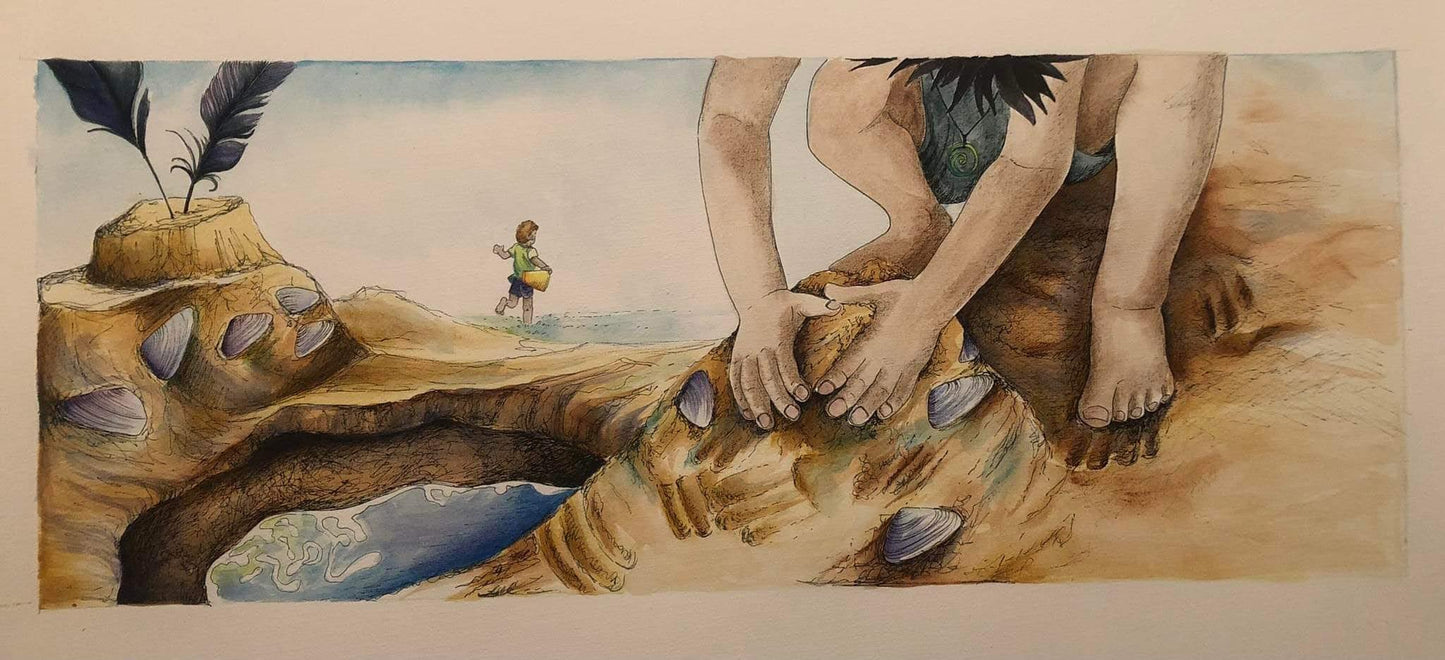 With sand in my toes (Print) Page 20-21